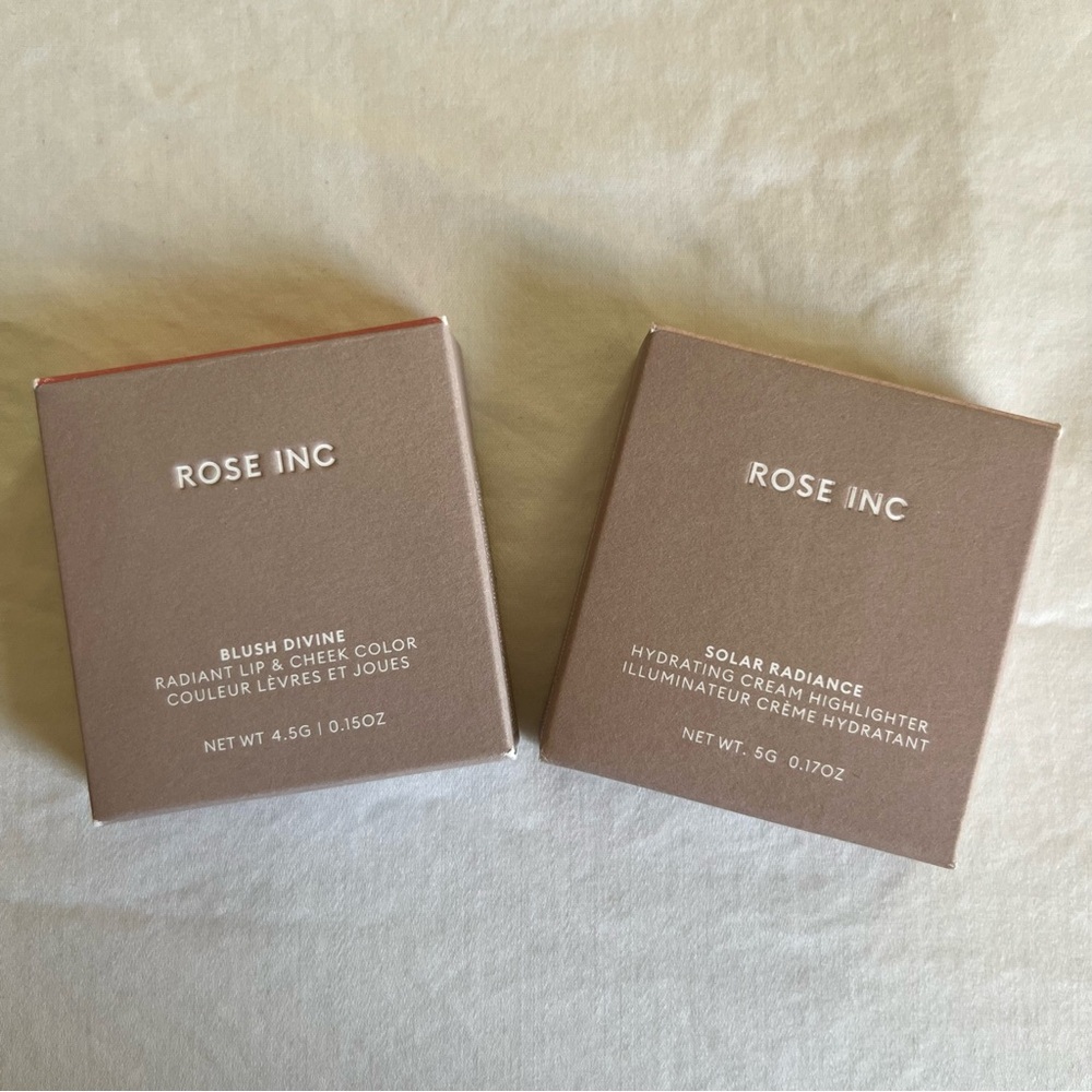 BNIB Rose Inc Cheek Duo